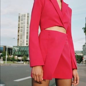 Zara Cut Out Blazer Dress
